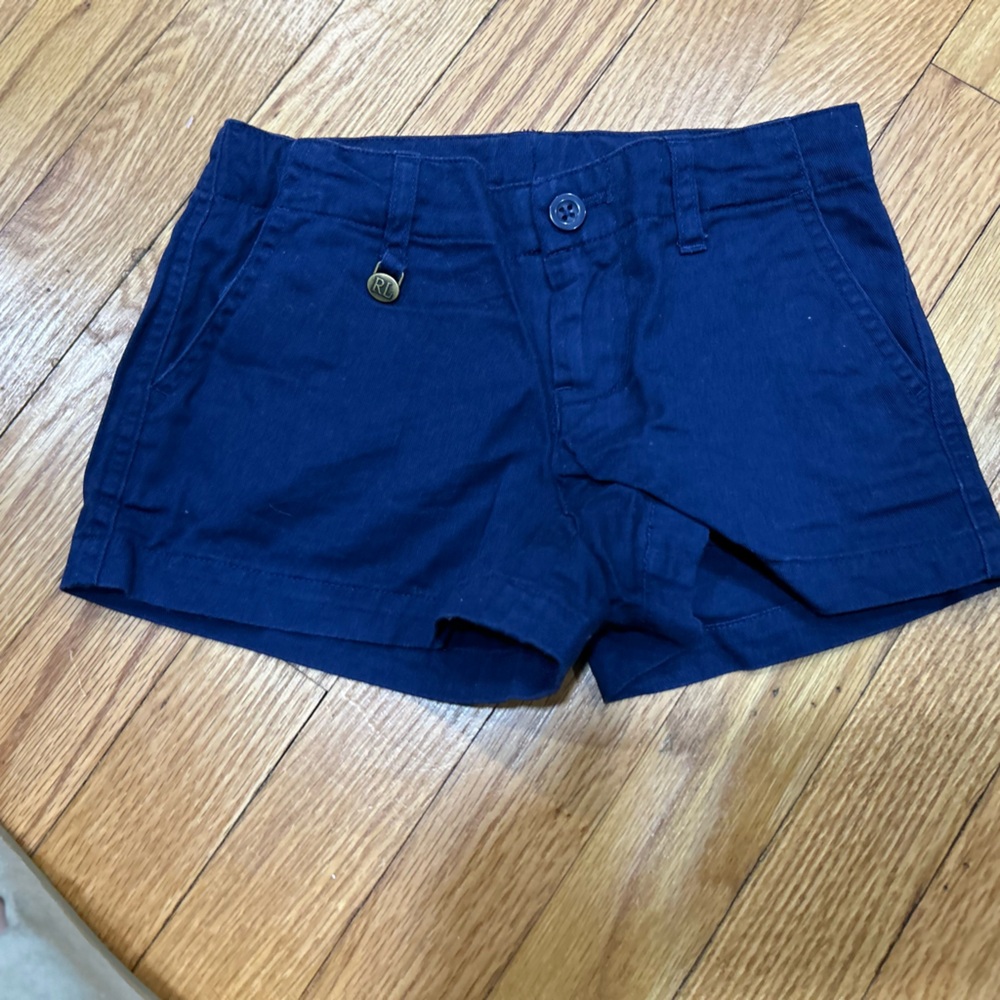 Ralph Lauren Navy Cotton Shorts